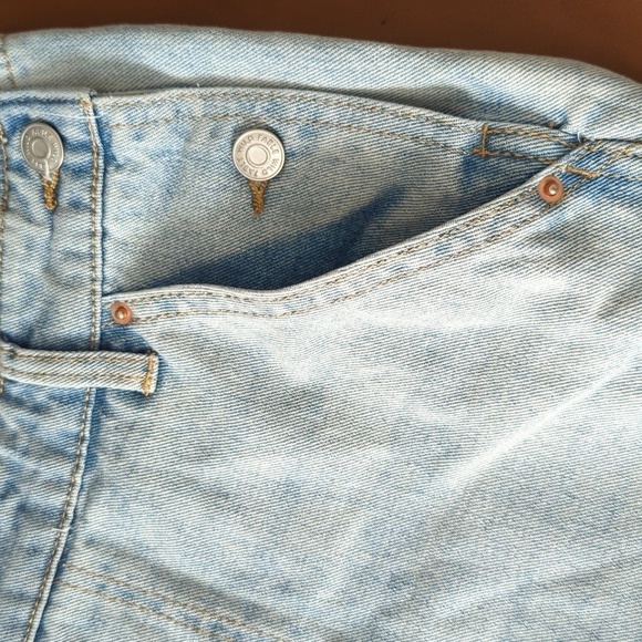 Wild Fable Distressed Jeans Shorts Overall - Picture 10 of 12